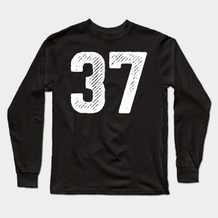 Rough Number 37 Long Sleeve T-Shirt